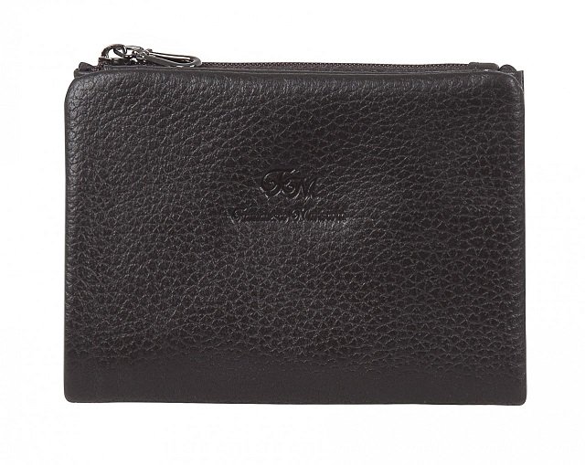 Портмоне Franchesco Mariscotti нат. кожа, коричневый