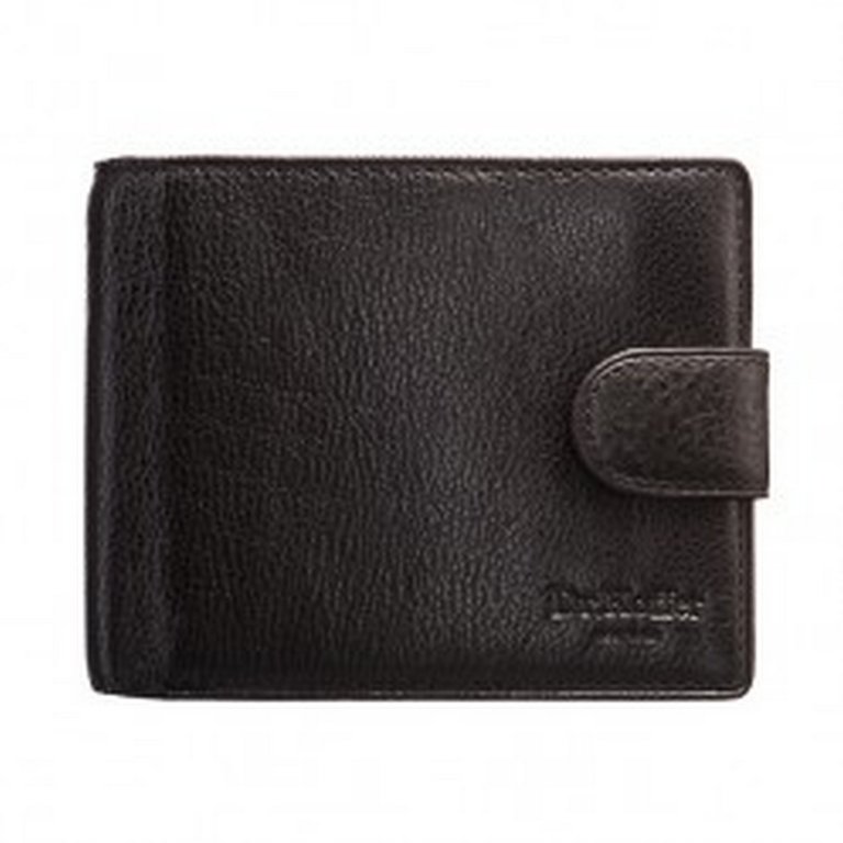 Портмоне Dr.Koffer 10*12,5см, нат. кожа, черный