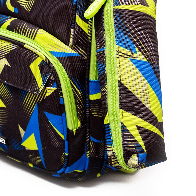 Рюкзак школьный для мальчика ErichKrause SchoolLine 20L "Triangle" (пенал) 42*31*14,5 разноцветный