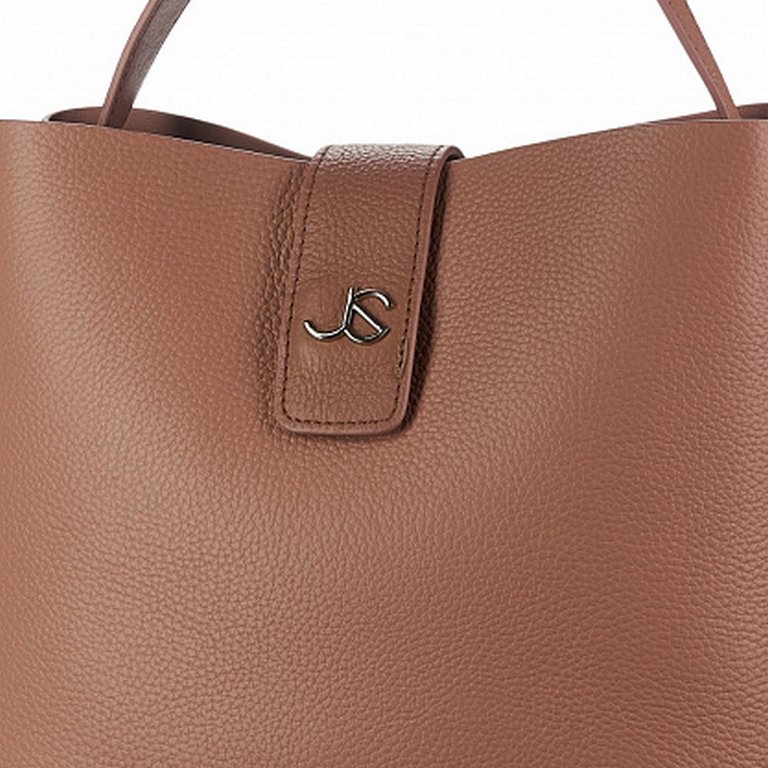 Сумка женская Jane's Story бежевая (таро), нат. кожа