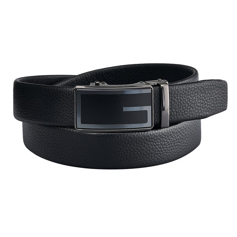 Ремень Dr.Koffer мужской нат. кожа, черный