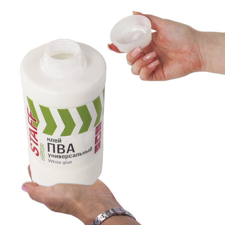 Клей ПВА 2,3кг Универсальный STAFF