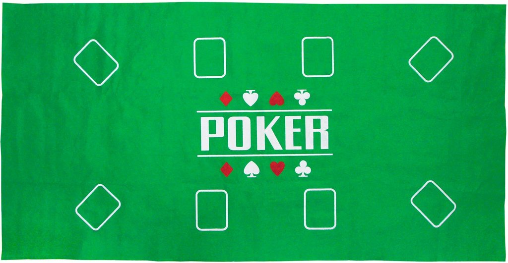 Набор для игры в покер в метал. коробке: 200 фишек +  2 колоды карт (картон), сукно