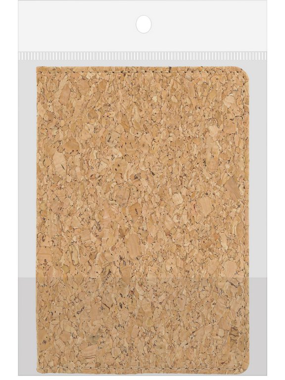 Обложка для паспорта MILAND "Стиль" пробковая с отсеком для карт