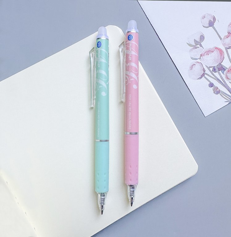 Ручка пиши-стирай автомат гелевая Bruno Visconti "DeleteClick xPro. Zefir" синяя 0,5мм