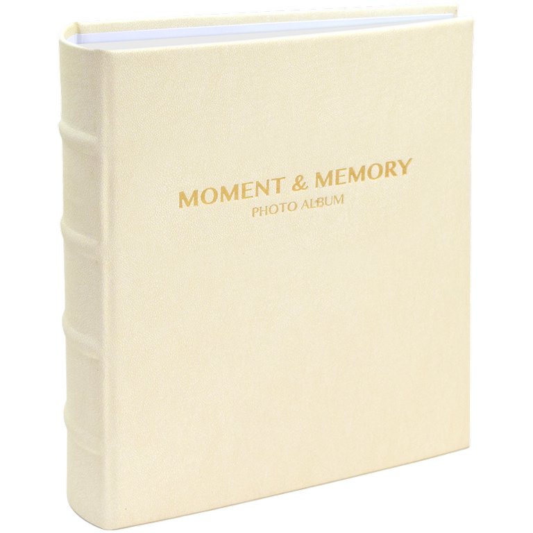 Фотоальбом 200 фото 10*15см deVENTE "Moment & Memory", иск. кожа, 50 л., бежевый
