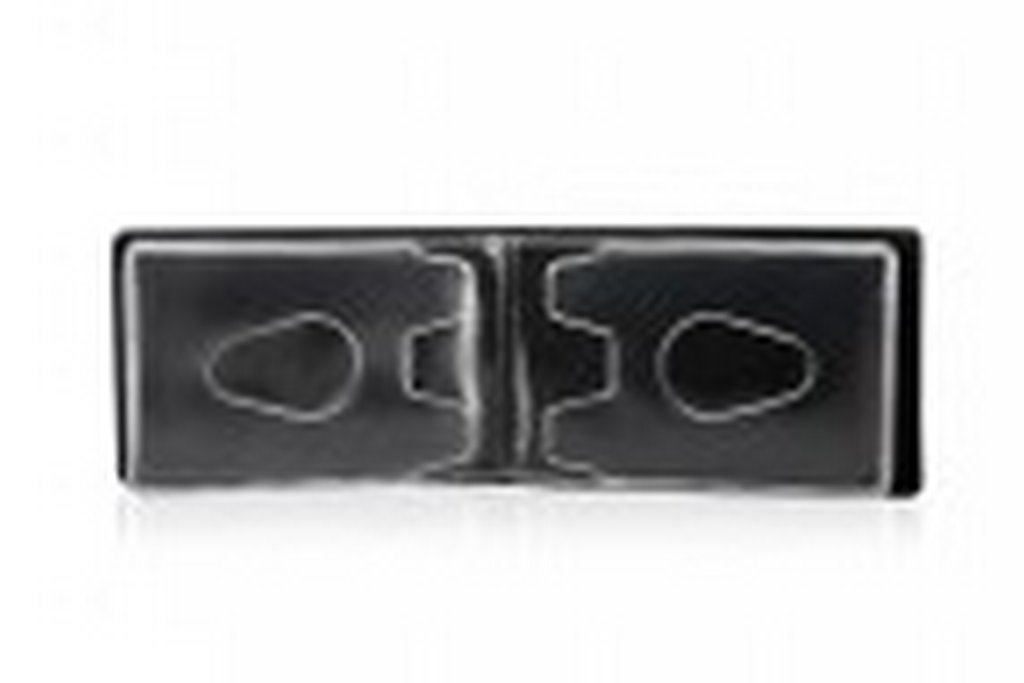 Визитница на 24 визитки Faetano, иск.кожа, синяя