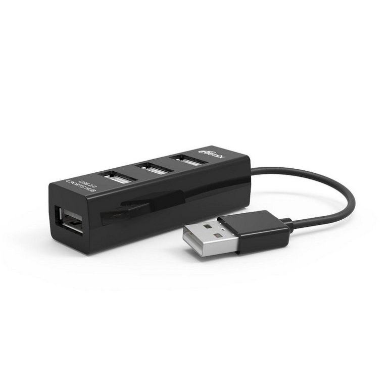 Разветвитель USB Ritmix CR-2402 black 4 порта