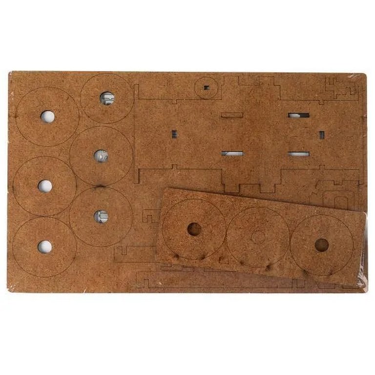 Сборная модель из дерева   51 дет. "Уаз"