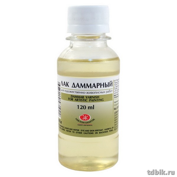 Лак даммарный 120мл (для худож. работ) ЗХК