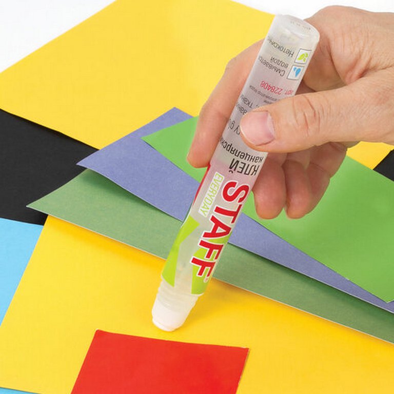 Клей силикатный с аппликатором сетчатым 50мл STAFF Everyday