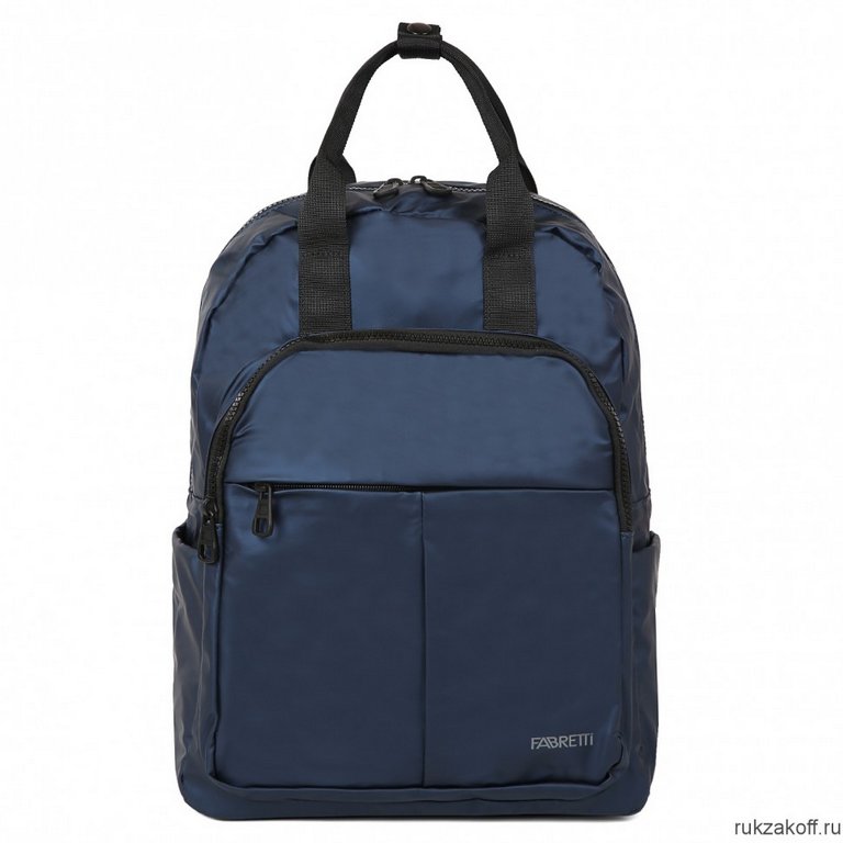 Рюкзак FABRETTI нейлон, 30X38X14см., синий, муж.