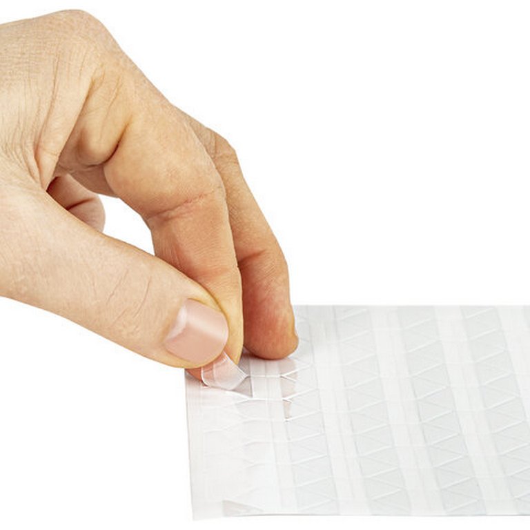 Набор уголков для фото 408 шт/уп бесцветные (4 листа в наборе) BRAUBERG