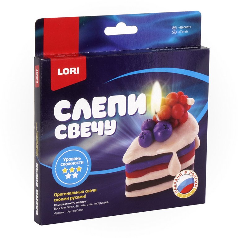 Набор для изготовления свечей восковых "Десерт"