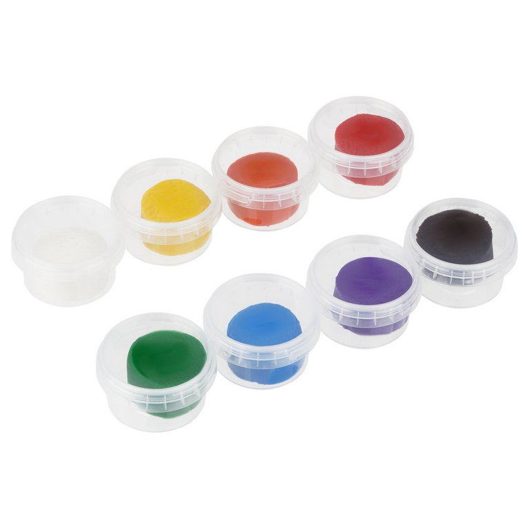 Тесто для лепки  8 цв. 480 гр Гамма "Малыш" с аксессуарами (формочки, скалка, стек)