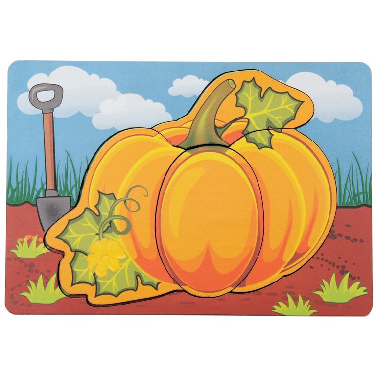 Доска-вкладыш "Овощи" 3+ (дерево) Сибирские Игрушки