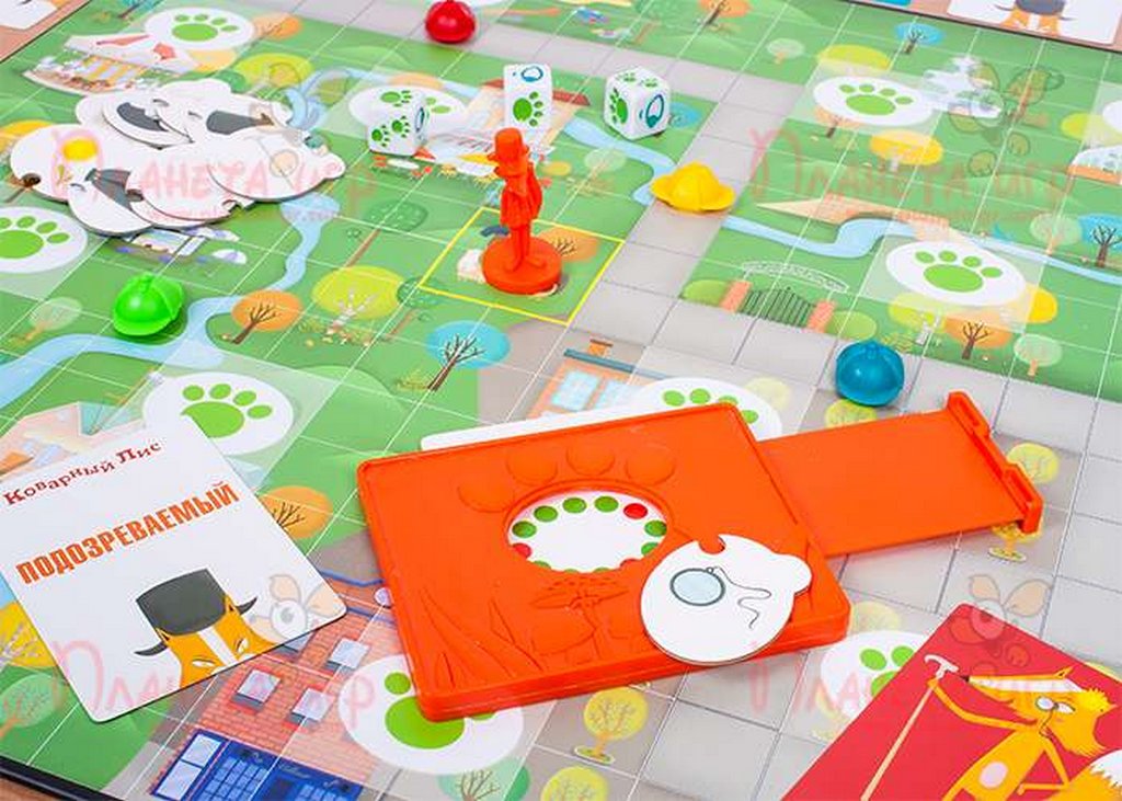 Игра настольная  .5+ "Коварный лис" Стиль жизни
