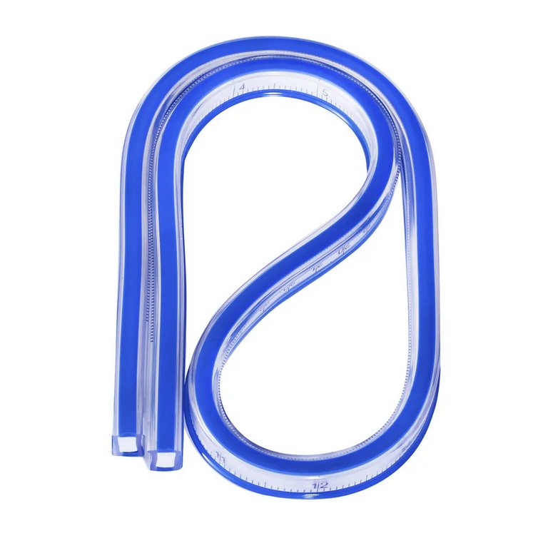 Линейка-лекало гибкое для рукоделия deVENTE 60 см