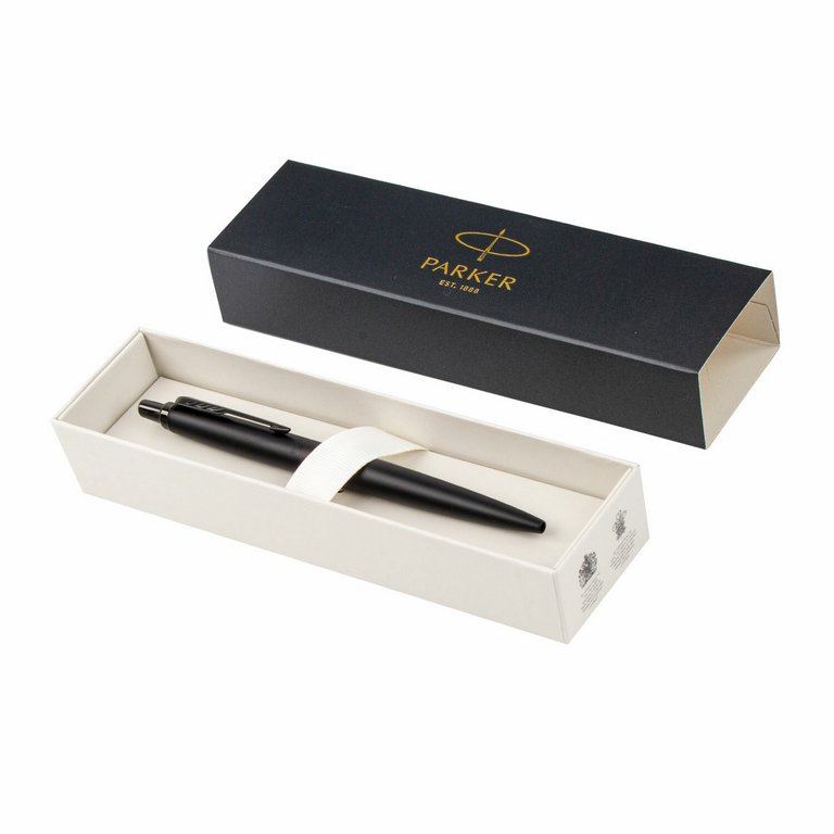 Ручка шариковая Parker Jotter Monochrome XL Black BТ (нерж.сталь)