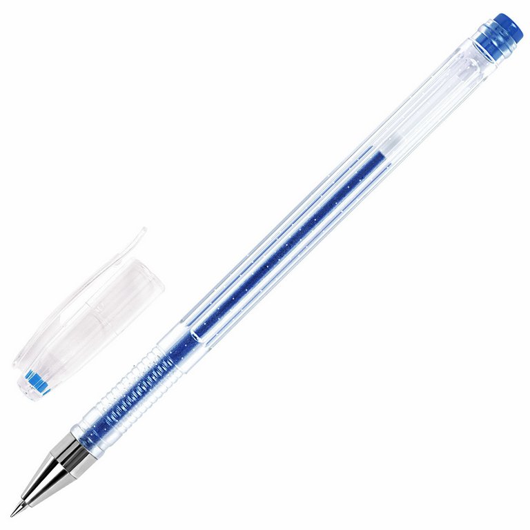 Набор гелевых ручек 12 шт. BRAUBERG "Блестки" 0,7мм,