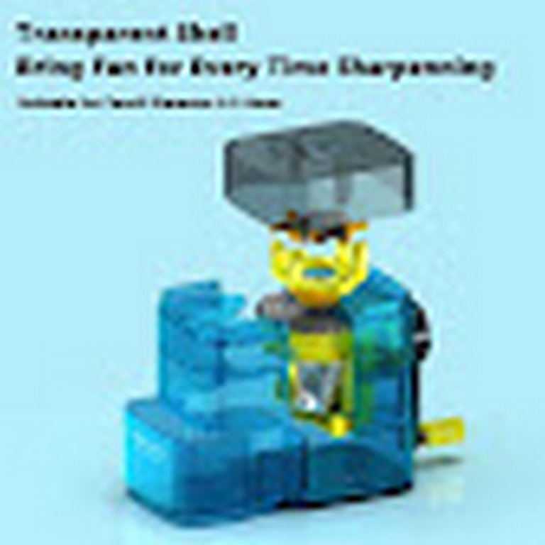 Точилка механическая прозрачныйкорпус Deli синий