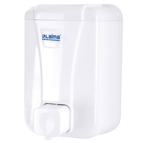 Диспенсер для жидкого мыла 0,5 л, цв. белый LAIMA PROFESSIONAL LSA