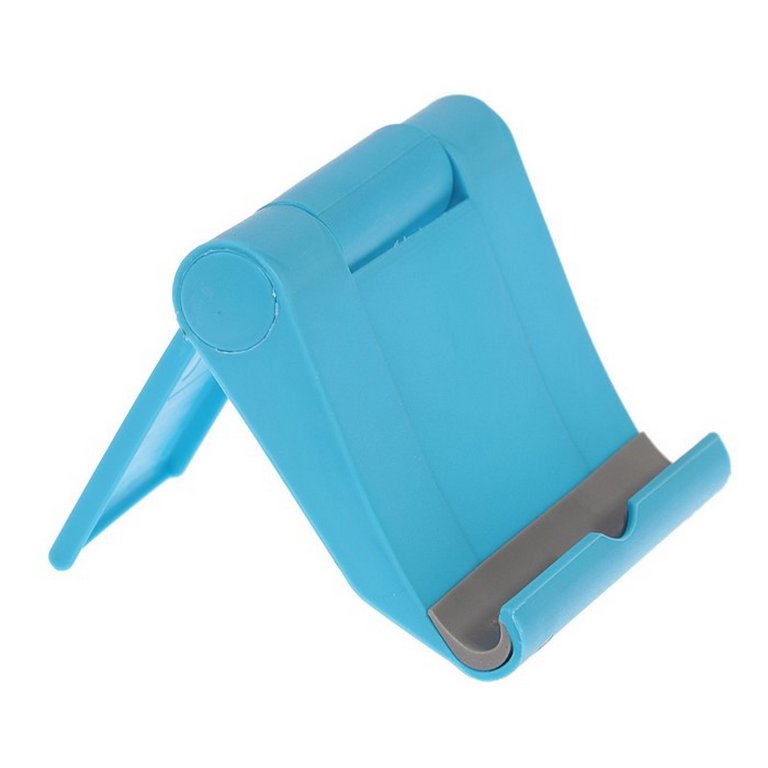 Подставка для телефона LuazON, складная, регулируемая высота, синяя