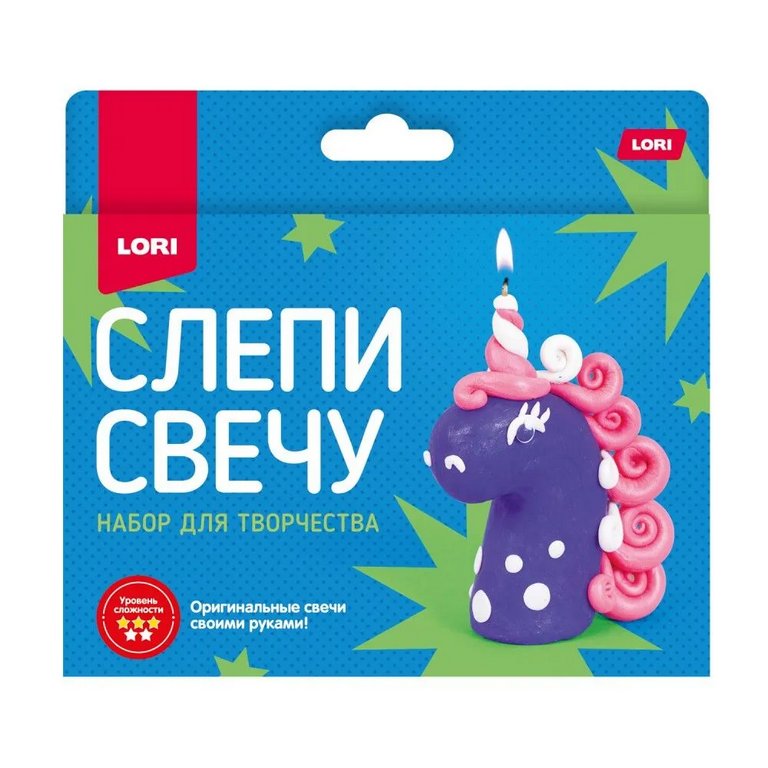 Набор для изготовления свечей восковых "Единорожка" LORI