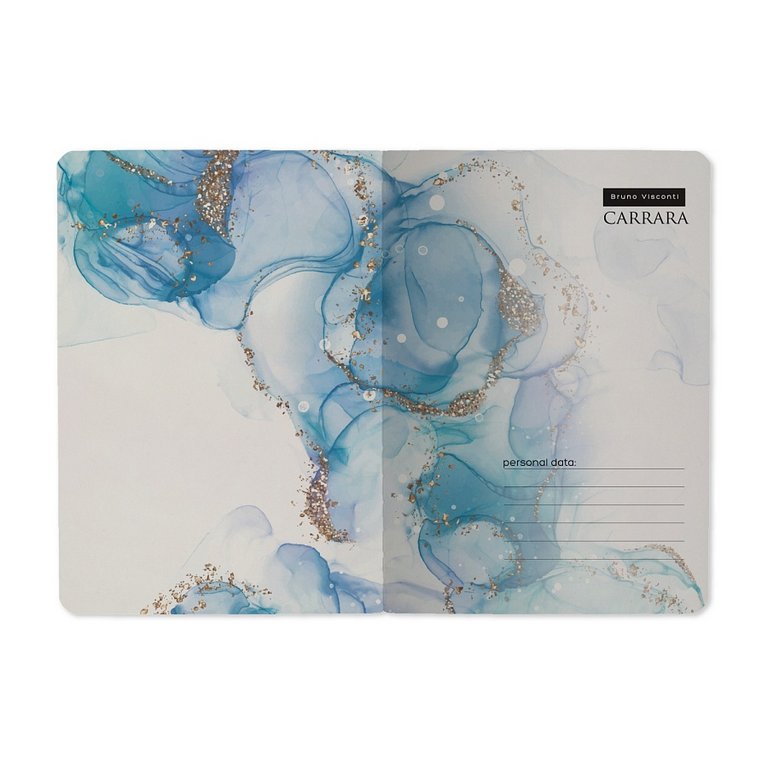 Тетрадь 32 лист лин. А6 на сшивке "Carrara.Bright"