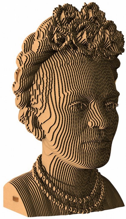 Сборная модель из гофрокартона "Фрида" h=18см, 115 дет, 6+, 5cult