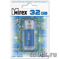 Флеш-диск 32Gb  Mirex UNIT AQUA