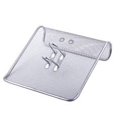 Подставка под календарь металлическая, большая, цвет серебро Brauberg "Germanium"