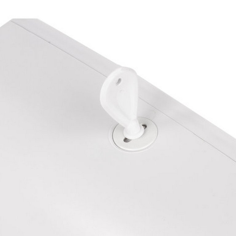 Диспенсер для бумажных полотенец типа (H2), ЛАЙМА, белый пластик