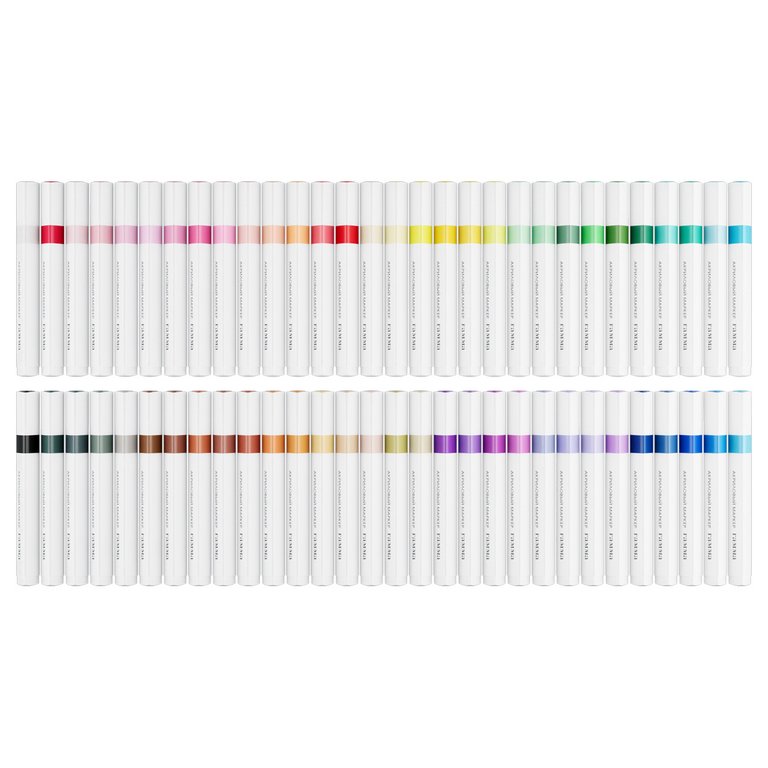 Набор маркеров акриловых 60 цв. Гамма "Классические" трёхгранные