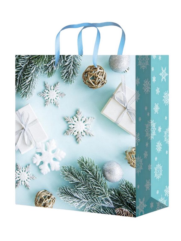 Пакет бумажный НГ 18*23см ламиниров. "Сахарная веточка"