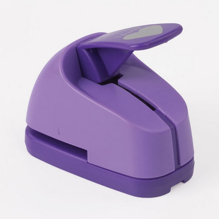 Дырокол фигурный 1,6 см "Сердце" ОСТРОВ СОКРОВИЩ