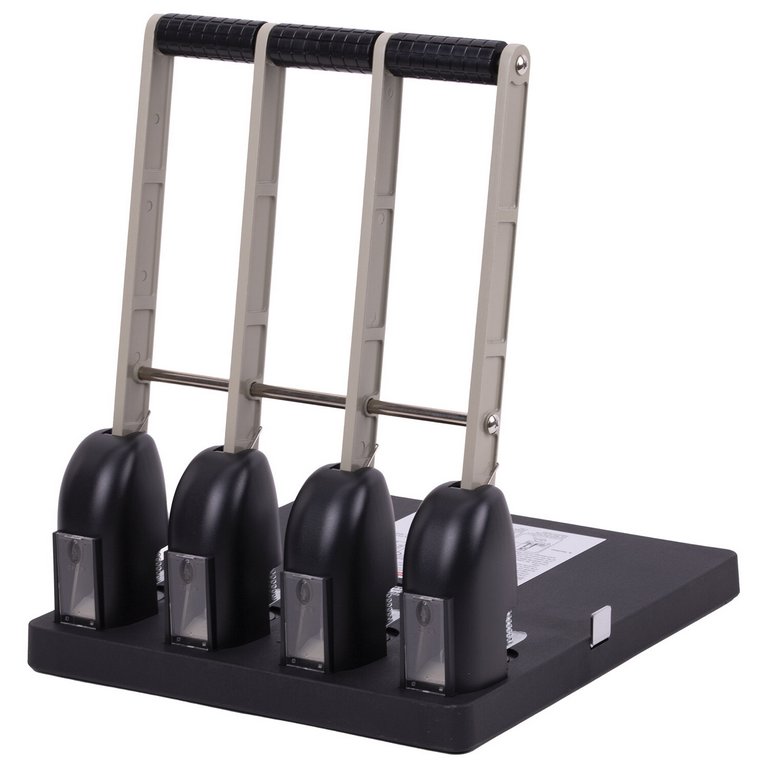 Дырокол мощный до 150л на 4 отверстия Kw-Trio