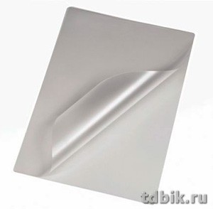 Пленка для ламинирования А4 216*303 125 мкм (100 шт) матовая