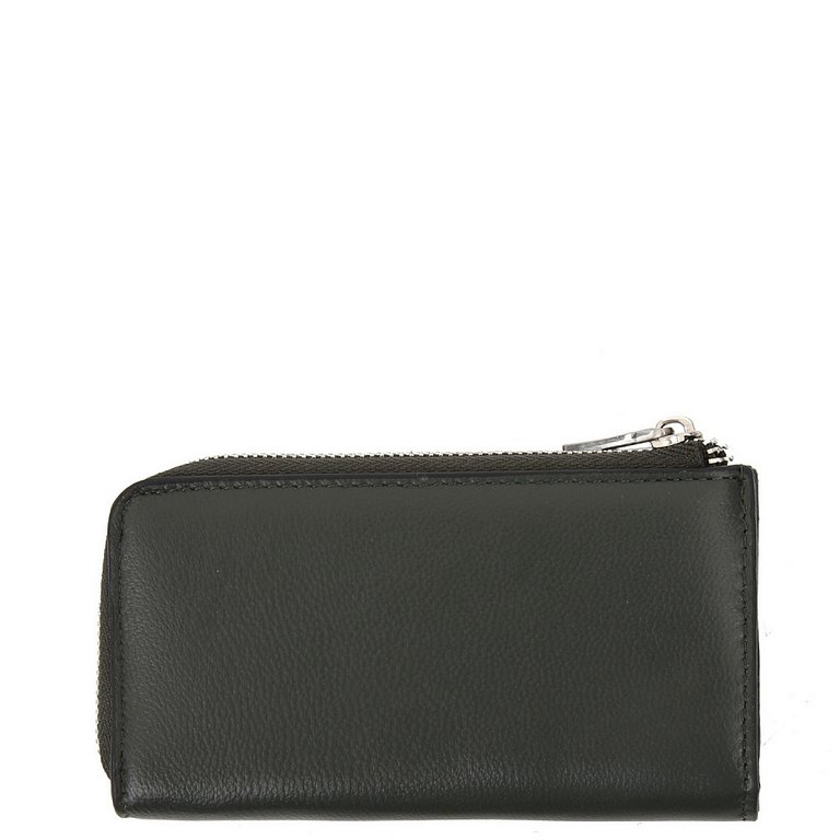 Футляр для ключей FABRETTI нат. кожа, 13*7*2см,  темно-зеленый