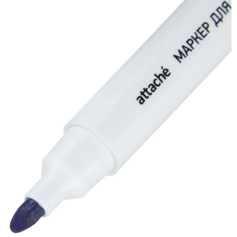 Маркер для доски Attache 5мм синий круглый