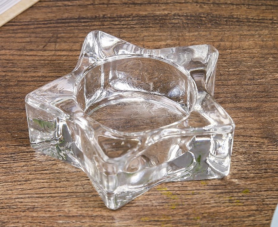 Подсвечник новогодний "Звезда" 9.5*10*4см