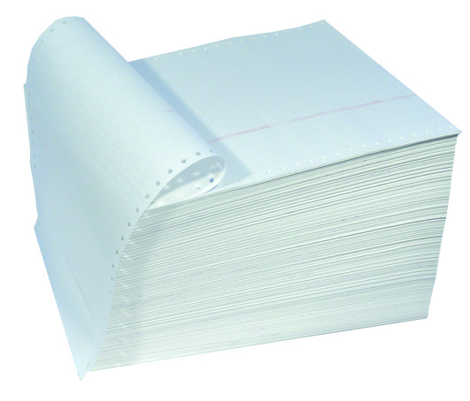 Бумага перф 210*304,8 (12"), 1600л. 92% бел.