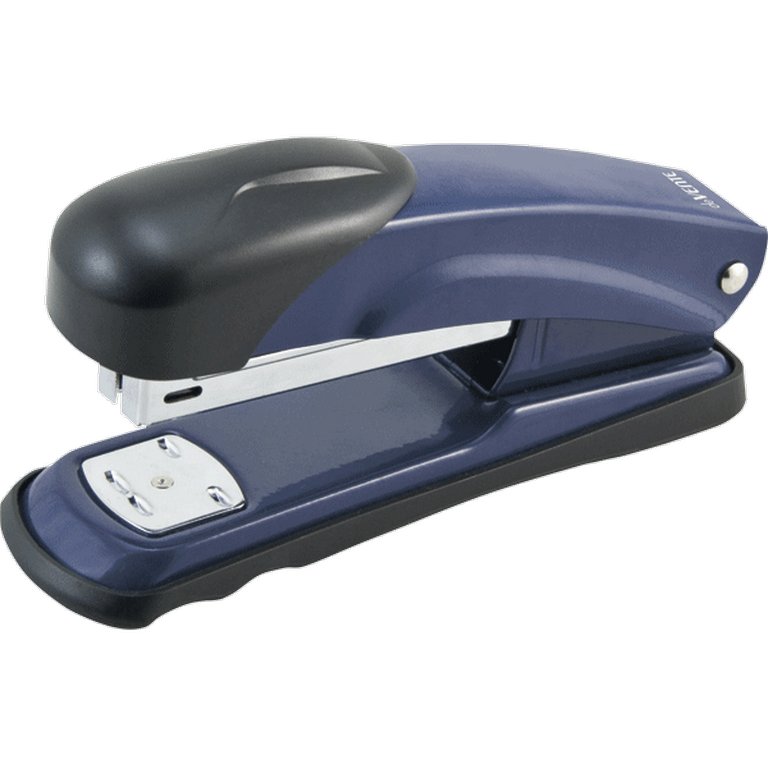 Степлер 24/6 до 25л металлический deVENTE "Liquid Metal" синий