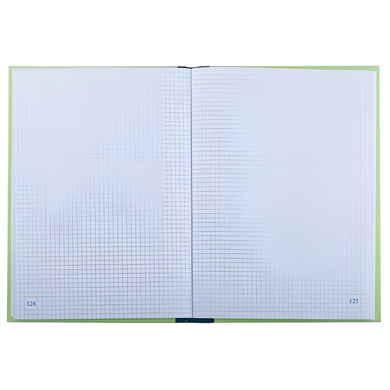 Книга учета 120 лист кл.  А4, твердая обложка, нумерация страниц STAFF