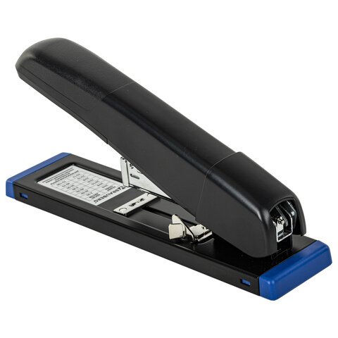 Степлер мощный 23/6 - 23/13 до 100л BRAUBERG "Heavy Duty Extra" черный