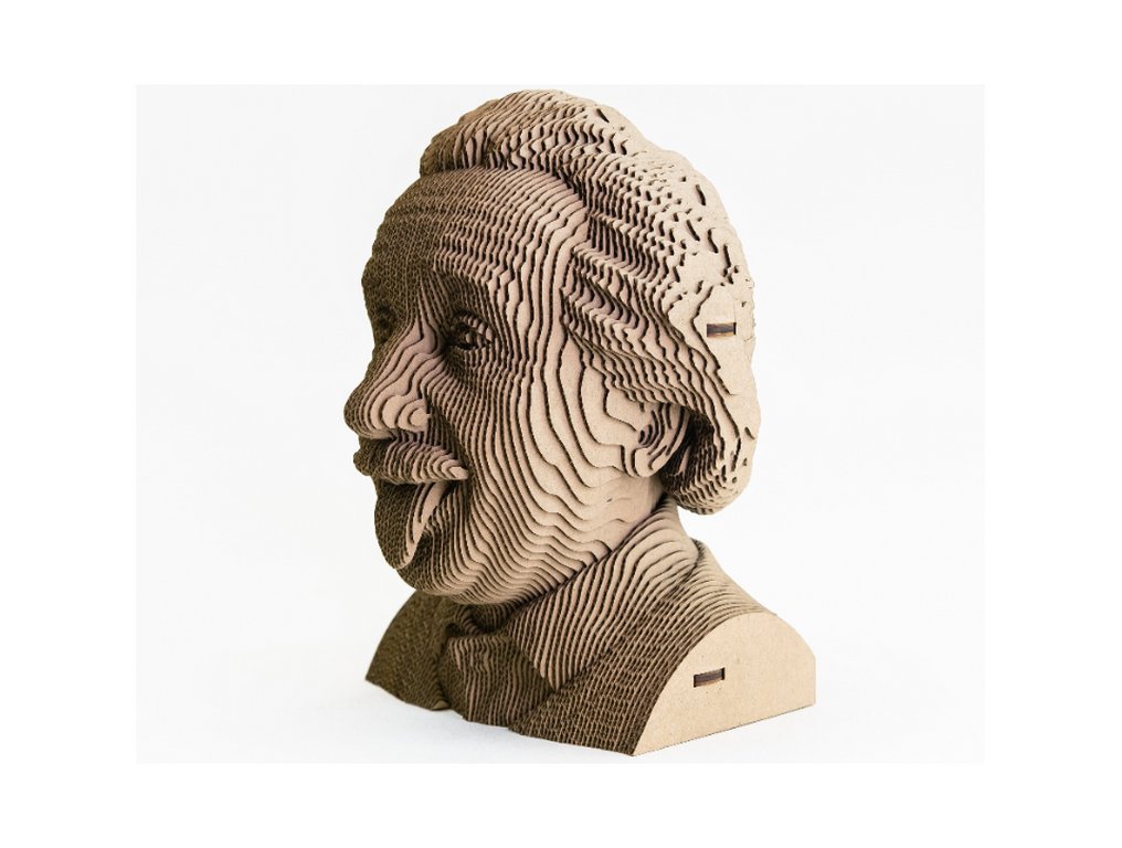 Сборная модель из гофрокартона "Эйнштейн" h=18см, 131 дет., 6+, 5cult