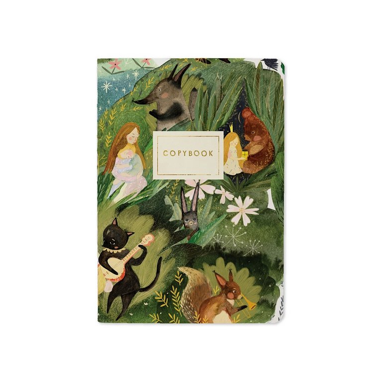 Тетрадь 32 лист лин. А6 на сшивке МИКС 8 ДИЗАЙНОВ BrunoVisconti