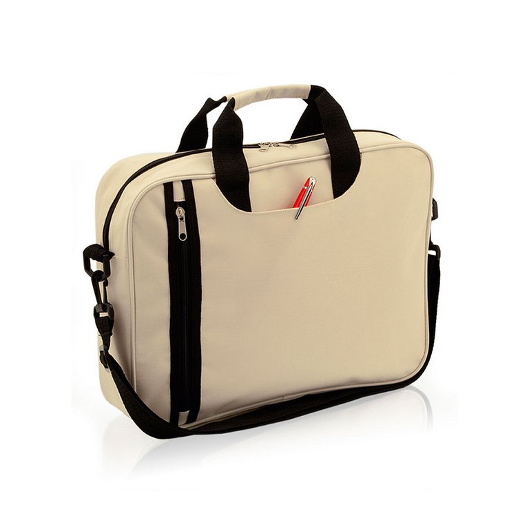 Конференц-сумка "Amazon", полиэстр, цвет бежевый (37*29*9cм)
