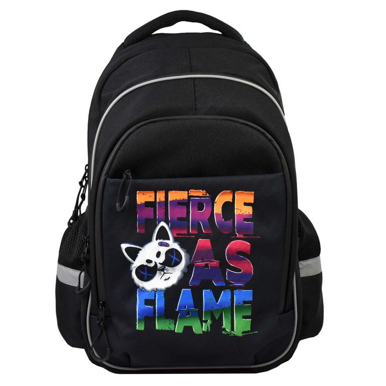 Рюкзак школьный для мальчика Феникс+ "Кот-крутыш" 44*31*16 см, полиэстер