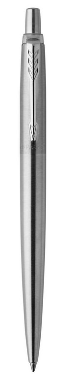 Набор подарочный Parker "Jotter Stainless Stee" (ручка шарик. 1мм и ручка перьев 1мм, корп. серебро)